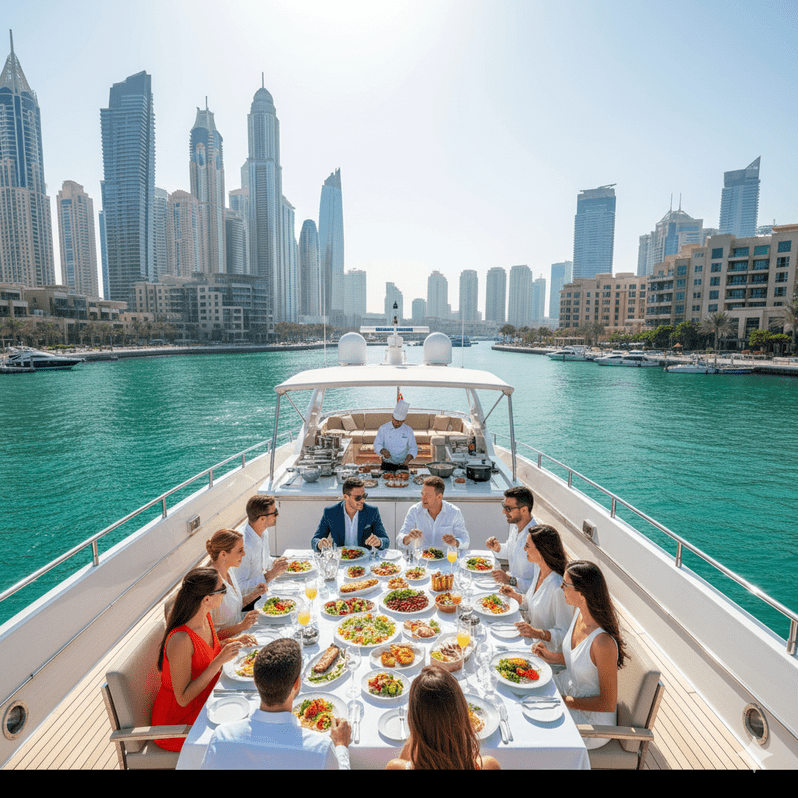 Luxury Mid-Day Yacht Cruise with Lunch