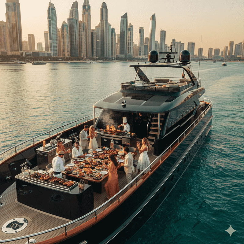 Afternoon Luxury Yacht Cruise with Live BBQ